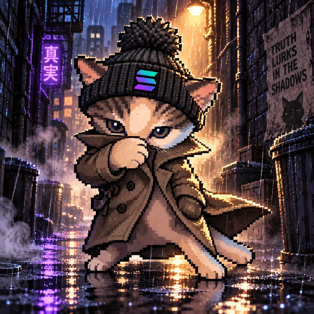 SOLCAT flying across the lore section